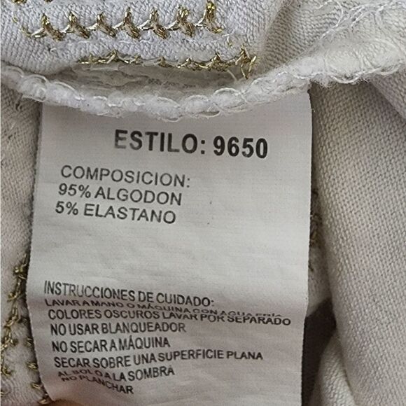 ZOY ESTILLO WOMEN'S SLEEVELESS TOP T BACK WITH GOLD EMBELLISHMENTS SIZE MEDIUM - Picture 6 of 6